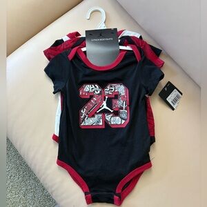 NWT set of 3 Air Jordan Onesies